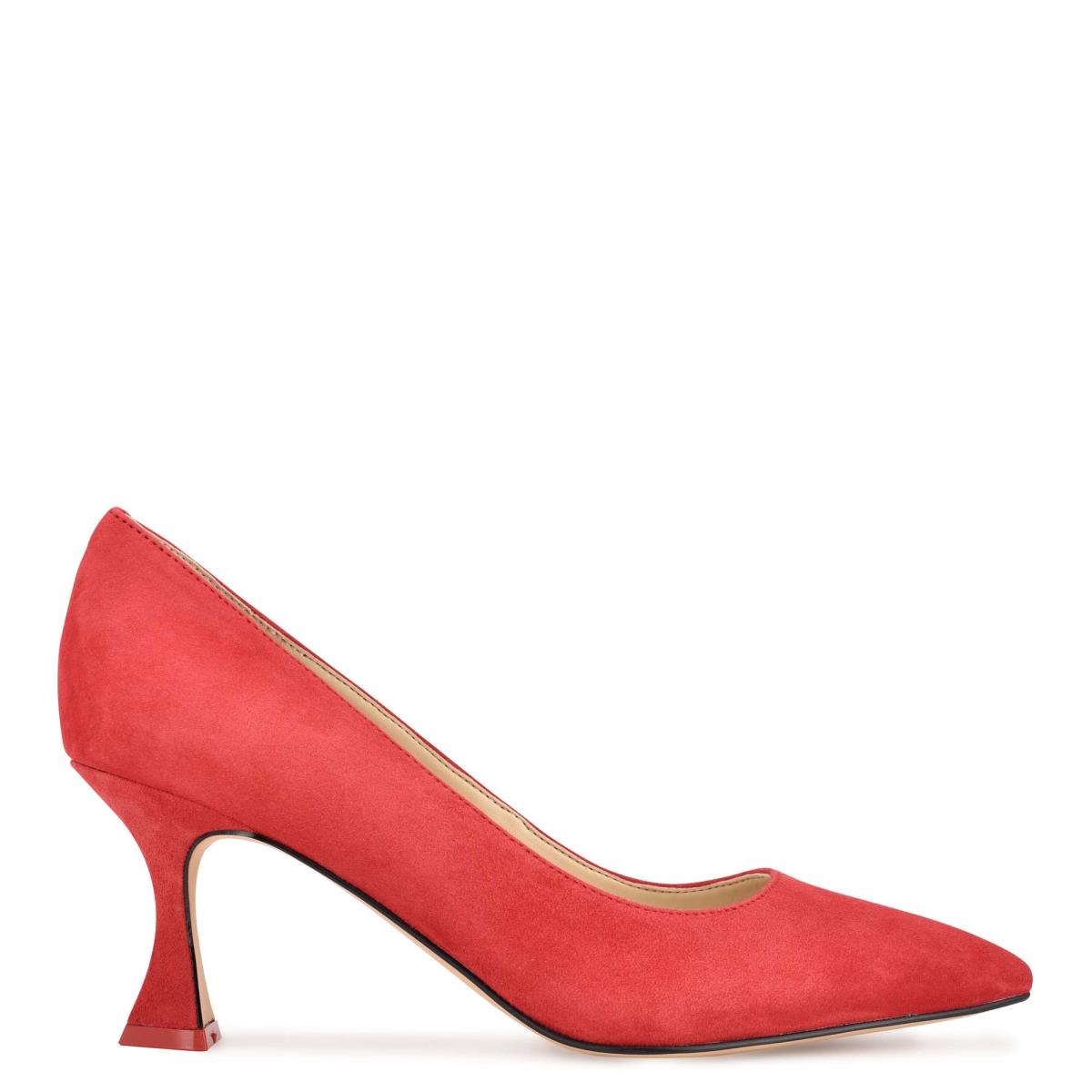 Zapatos De Salon Nine West Workin Pointy Puntera Rojas | 5093WZVUS