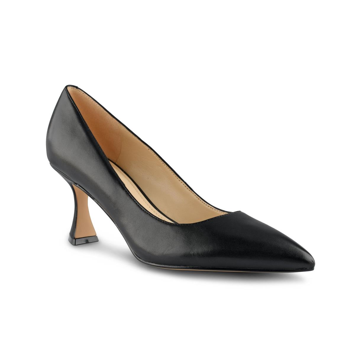 Zapatos De Salon Nine West Workin Pointy Puntera Negras | 8250WMOBT