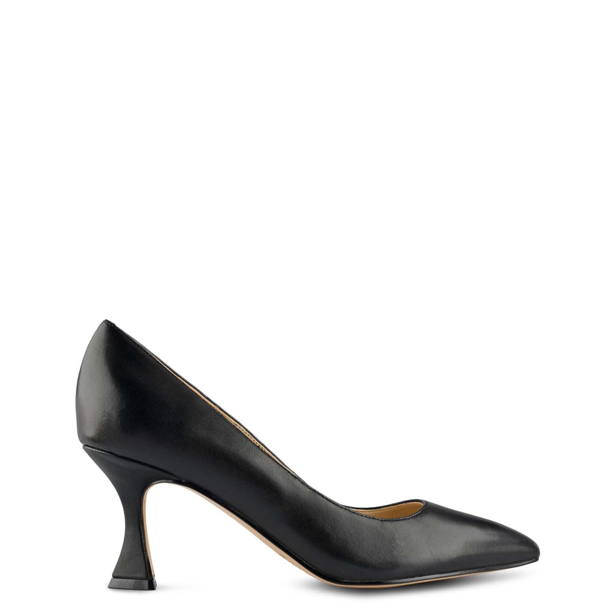 Zapatos De Salon Nine West Workin Pointy Puntera Negras | 8250WMOBT