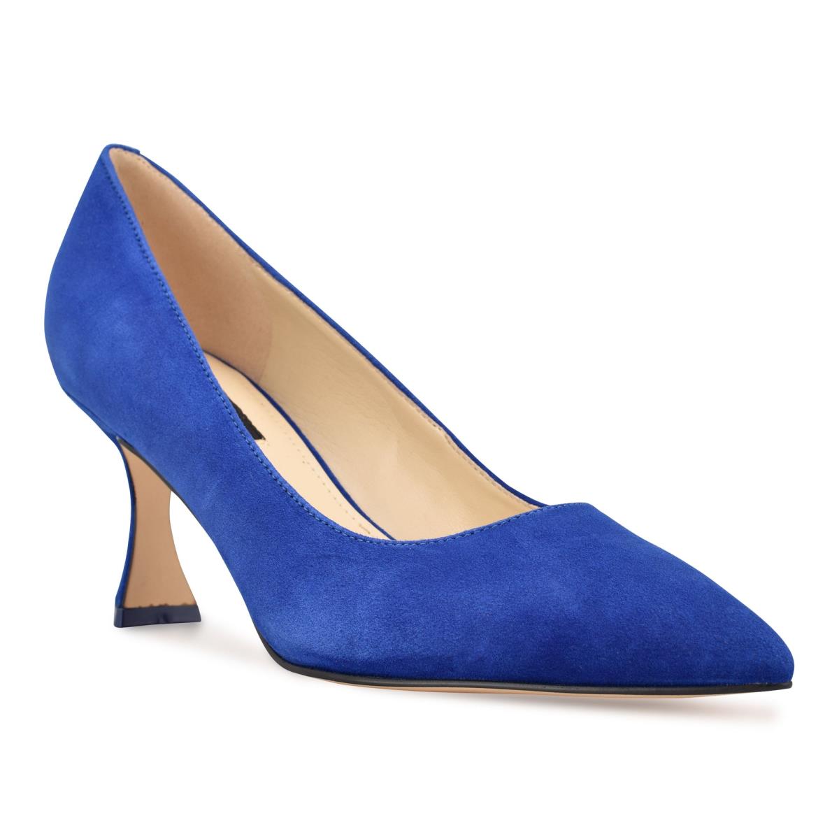 Zapatos De Salon Nine West Workin Pointy Puntera Azules Oscuro | 9021XHUWB