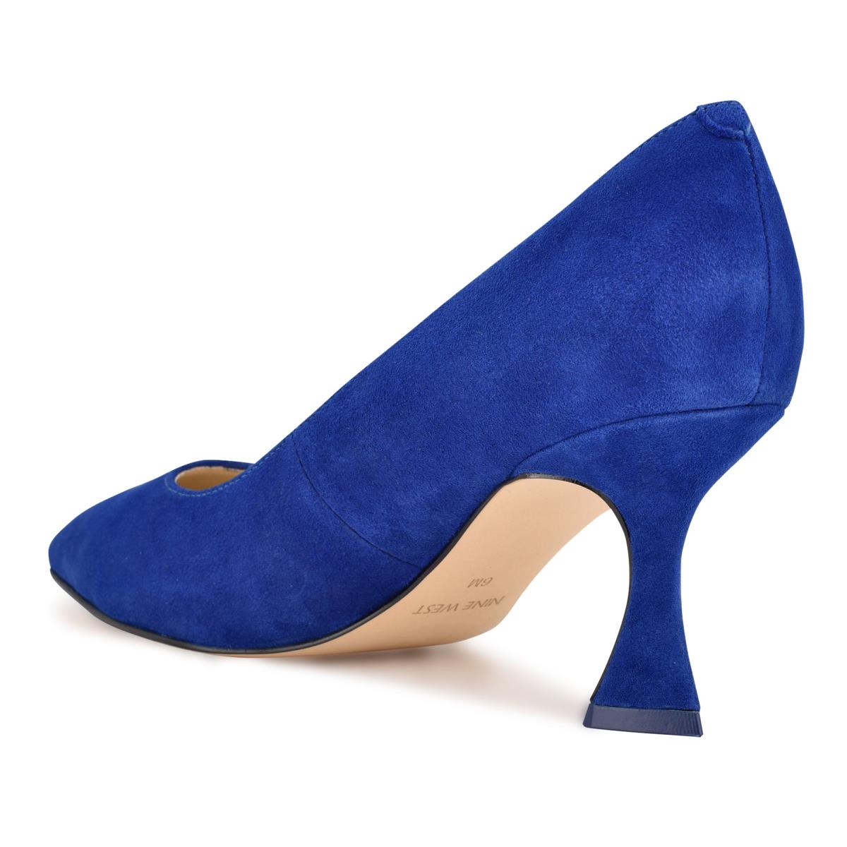 Zapatos De Salon Nine West Workin Pointy Puntera Azules Oscuro | 9021XHUWB