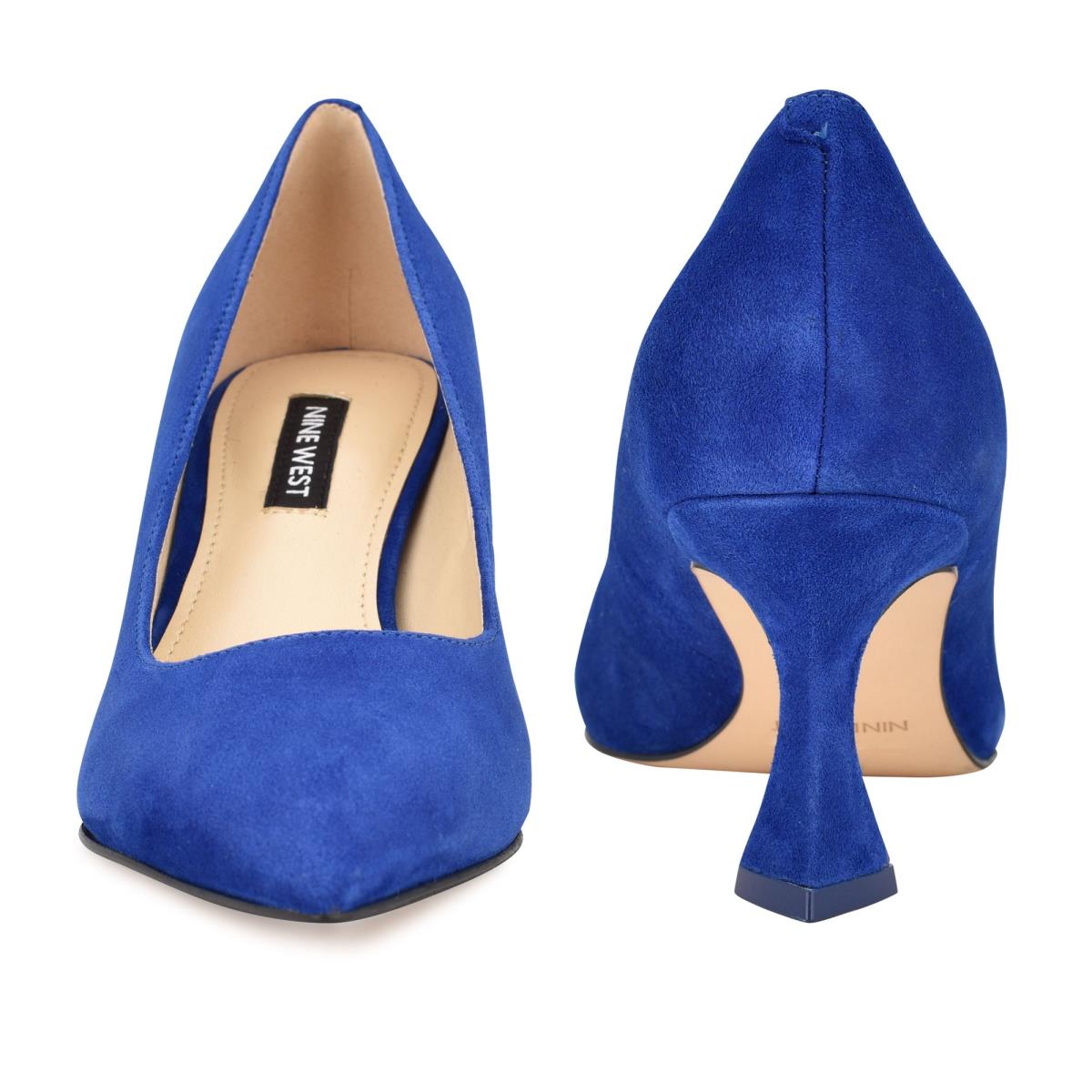 Zapatos De Salon Nine West Workin Pointy Puntera Azules Oscuro | 9021XHUWB