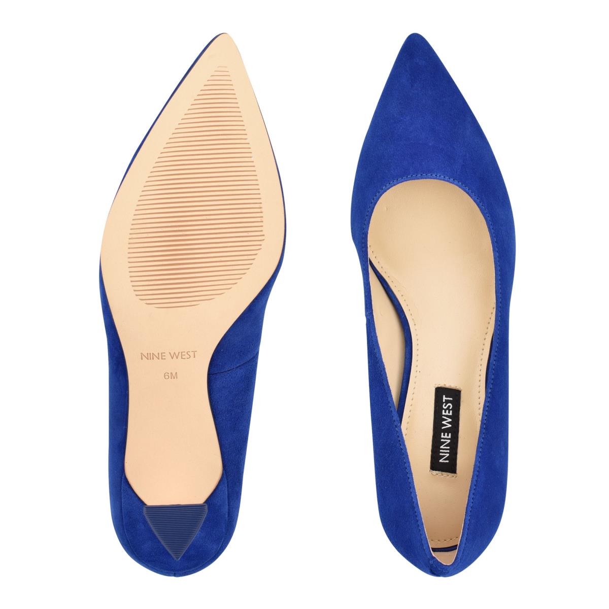 Zapatos De Salon Nine West Workin Pointy Puntera Azules Oscuro | 9021XHUWB