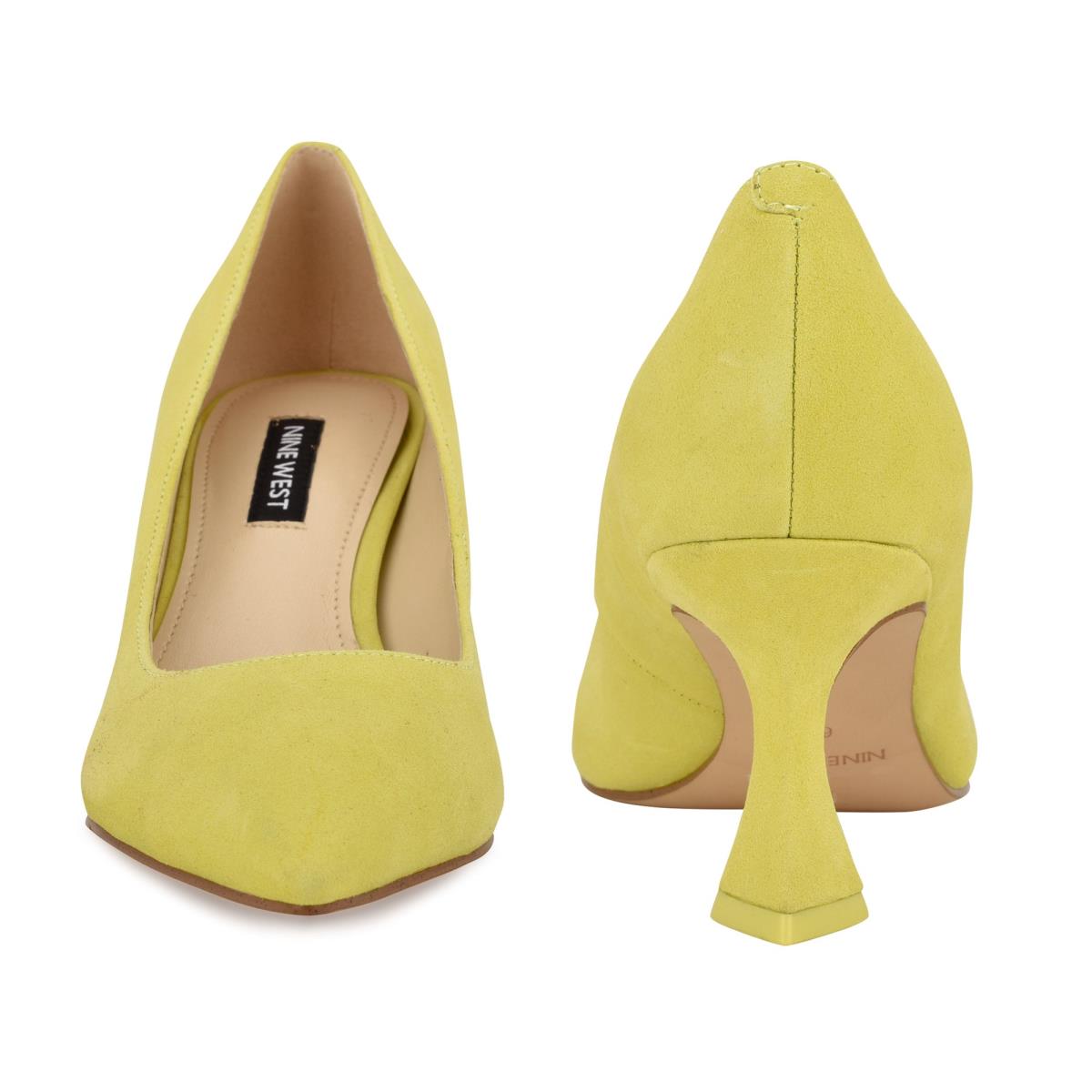 Zapatos De Salon Nine West Workin Pointy Puntera Amarillo | 9481JKFCQ