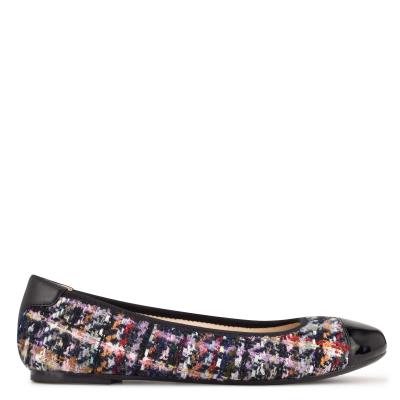 Ballerinas Nine West Capted Ballet Azules Multicolor | 7308IFCOZ