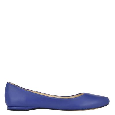 Ballerinas Nine West Speakup Almond Puntera Azul Marino | 1052CYZVG