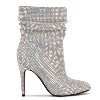 Botines Nine West Dazzle Vestido Gris | 7531VJBNY