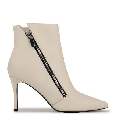 Botines Nine West Fast Vestido Creme | 1397HBWTD