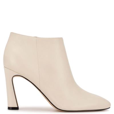 Botines Nine West Raze Vestido Creme | 7650ZTHOG