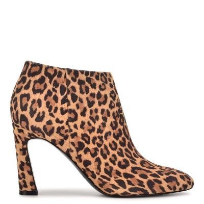 Botines Nine West Raze Vestido Leopardo | 4061FTNOM