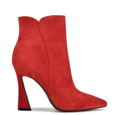 Botines Nine West Torrie Vestido Rojas | 2510RABDG