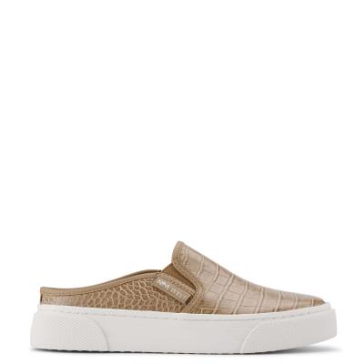 Slip On Sneaker Nine West Hayzel Serpent Marrones | 5781RJZXN