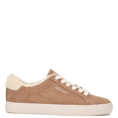 Zapatillas Casuales Nine West Bribe Beige Claro | 3526RWQUF