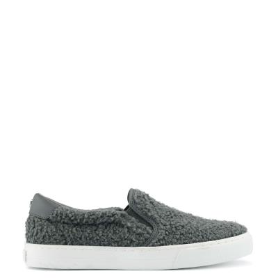 Zapatillas Sin Cordones Nine West Lala Gris | 2805GZWKI