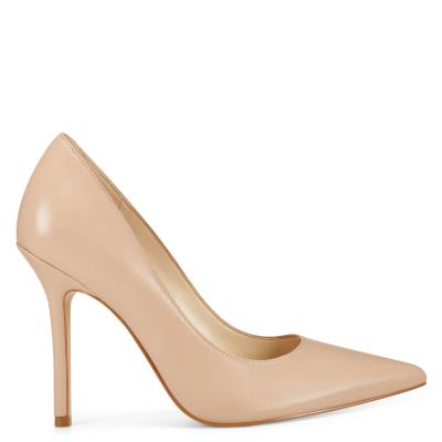 Zapatos De Salon Nine West Bliss Pointy Puntera Beige Claro | 4728KUAGC