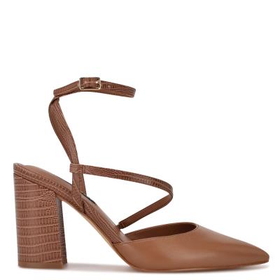 Zapatos De Salon Nine West Collette Vestido Marrones | 4825JPQHC