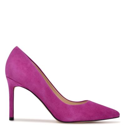 Zapatos De Salon Nine West Ezra Pointy Puntera Moradas | 7610VIBLU