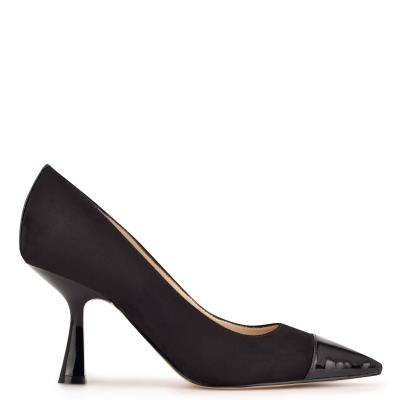 Zapatos De Salon Nine West Hippa Pointy Puntera Negras | 0693WCPTU