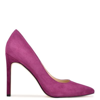 Zapatos De Salon Nine West Tatiana Pointy Puntera Moradas | 1092CLSRV