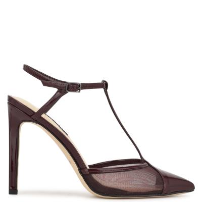 Zapatos De Salon Nine West Terrah Vestido Rojas | 7528HMTFQ