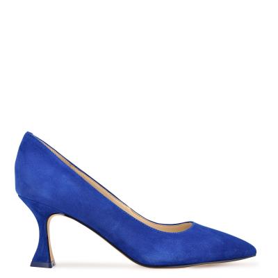 Zapatos De Salon Nine West Workin Pointy Puntera Azules Oscuro | 9021XHUWB